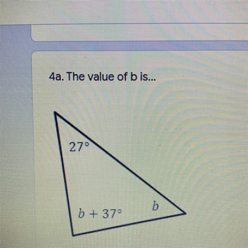 The value of b is...-example-1