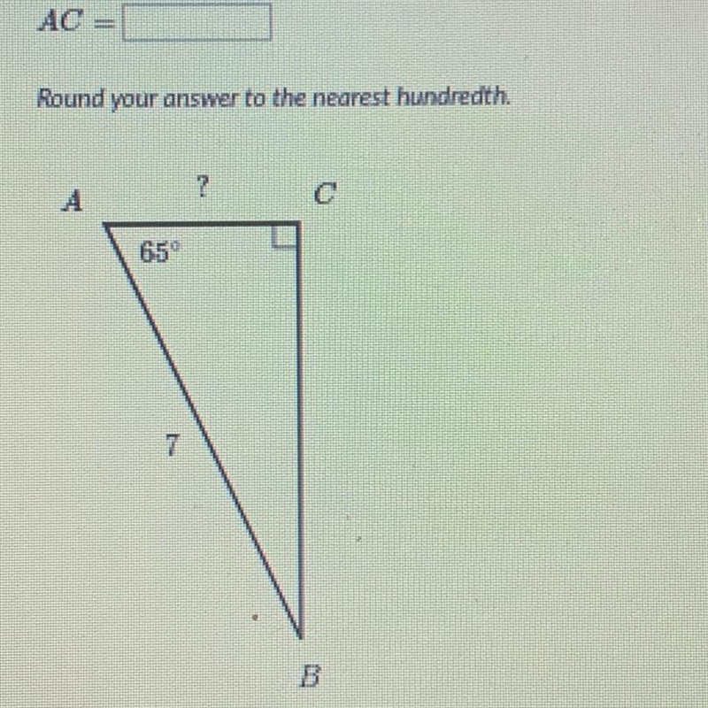 Find AC What Is The Equation To AC?-example-1