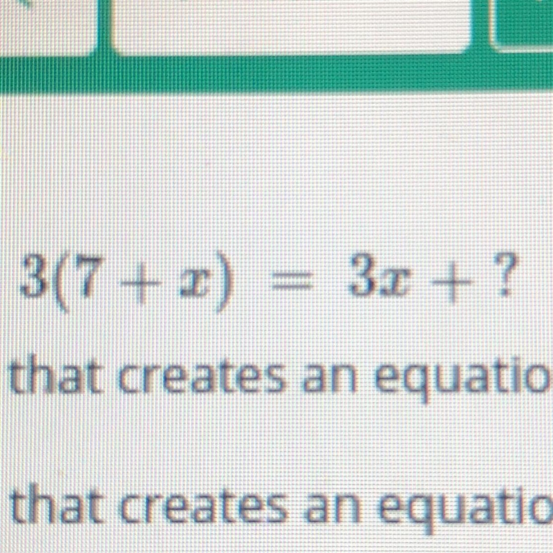 Solve for ? To make a no solution problem-example-1