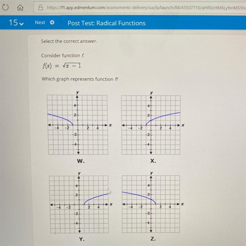 What’s the answer to this radical functions equation ASAP-example-1