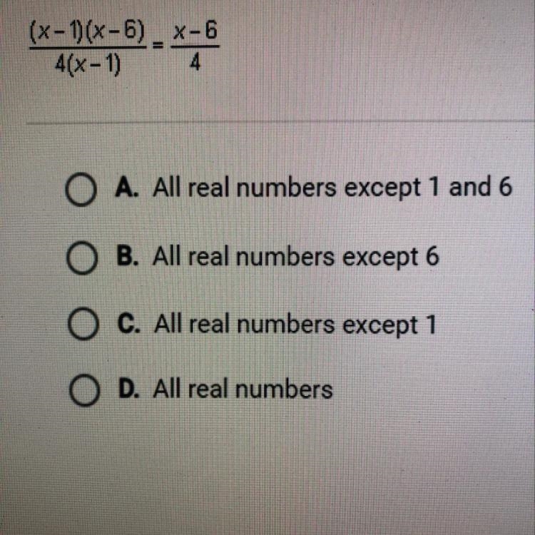 What values of X make the two expressions below equal?-example-1