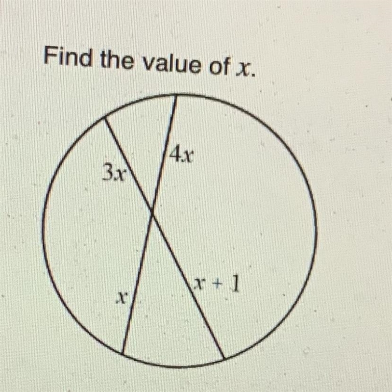 Find the value of x. A. 3 B. 9 C. 0 D. 12-example-1