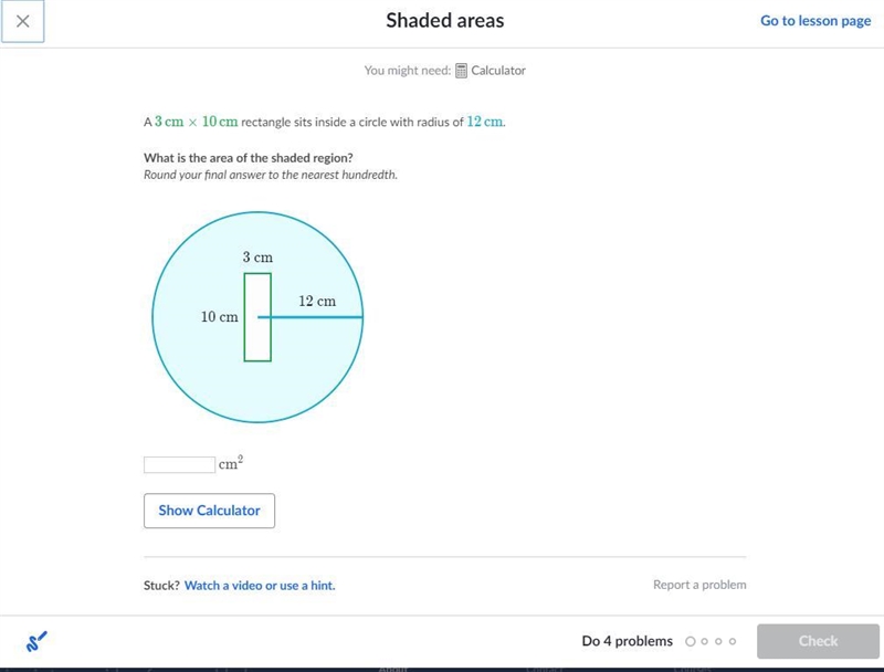 A \greenD{3\,\text{cm} \times 10\,\text{cm}}3cm×10cmstart color #1fab54, 3, start-example-1