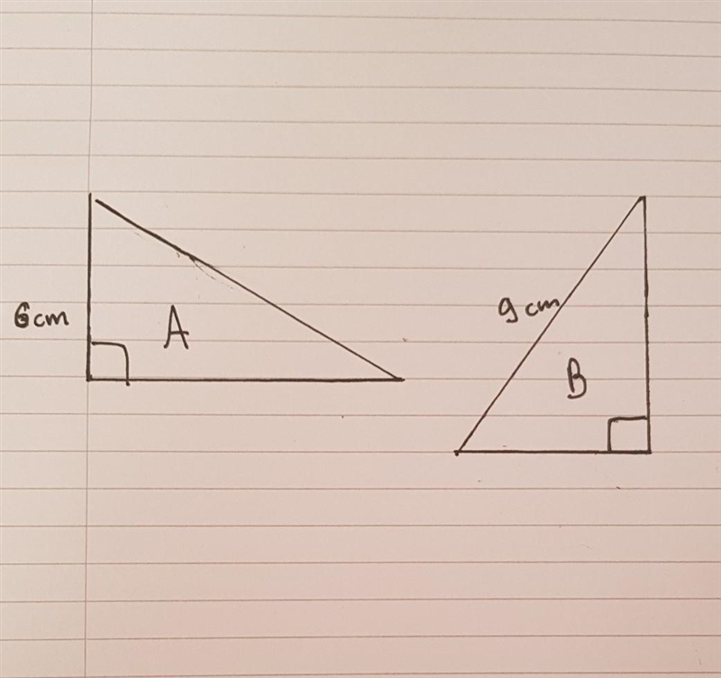 Triangles A and B are congruent. Find the perimeter of triangle A. Give your answer-example-1