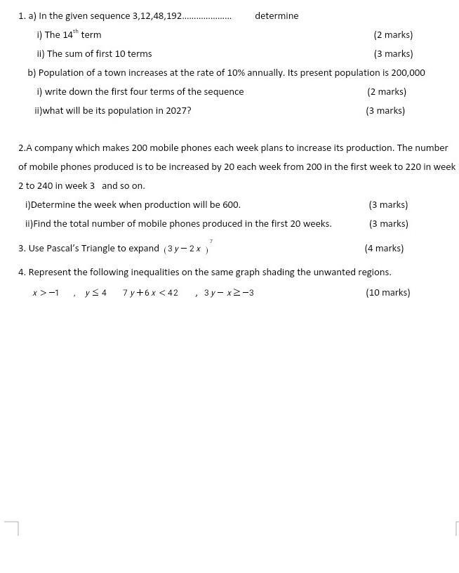 population of a town increases at the rate of 10% annually its present population-example-1