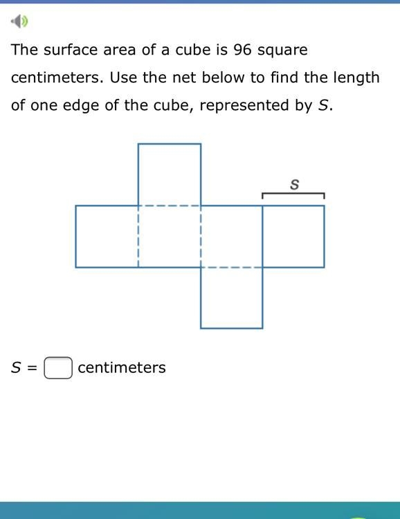 How many centimeters is s ?-example-1