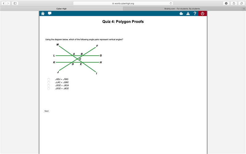 PLEASE HELPPPP Using the diagram below, which of the following angle pairs represent-example-1