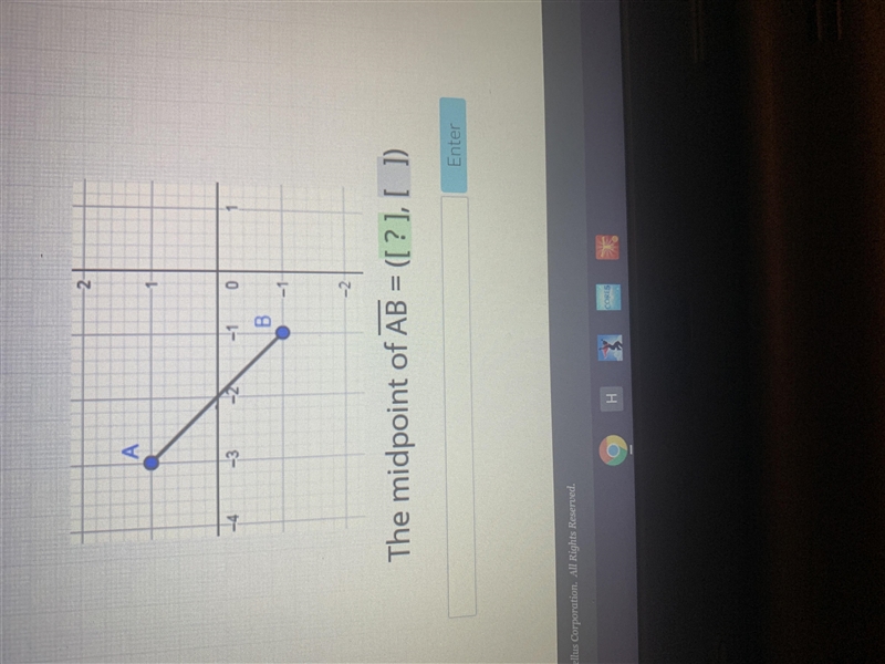 What’s the mid point of AB-example-1