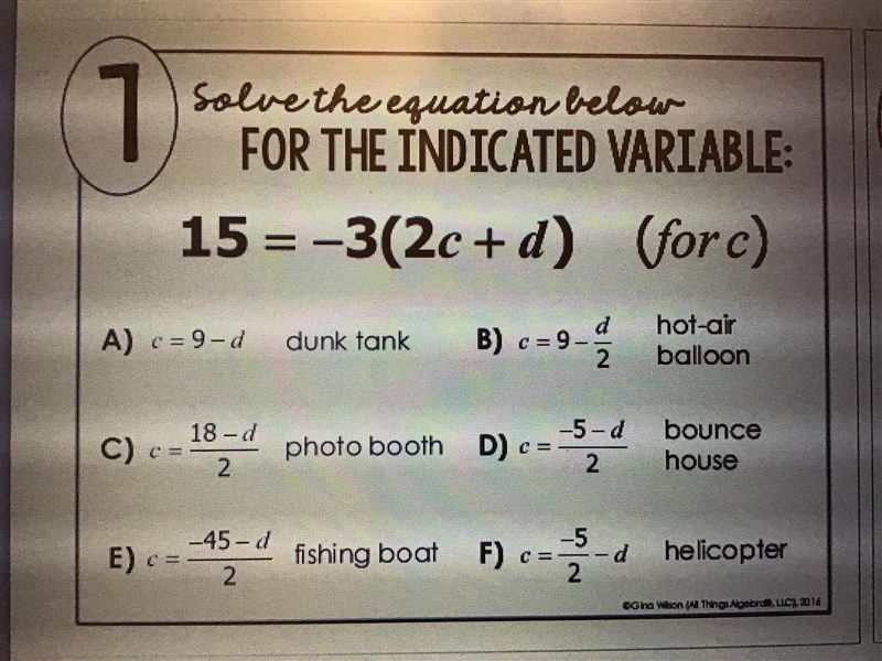 7. SOLVE THE EQUATION BELOW ASAP PLZ!-example-1