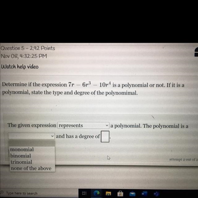 Determine the expression-example-1