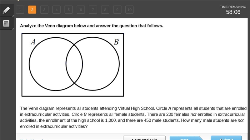 SOMEONE PLZ HELP!!! Answers: A. 100 B. 150 C. 250 D. not enough information-example-1