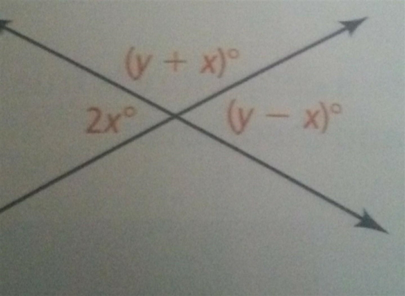 Find the value of each variable and the measure of each angle​-example-1