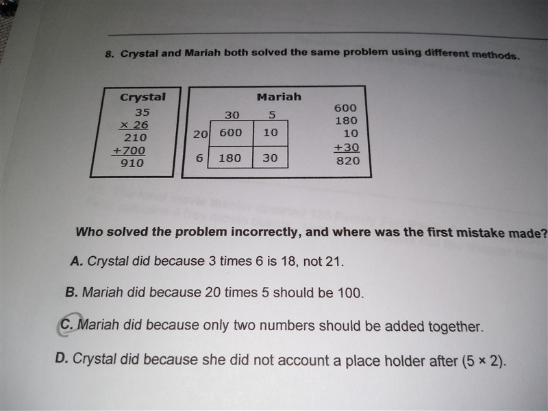 Who solved the problem incorrectly, and where was the first mistake made?-example-1