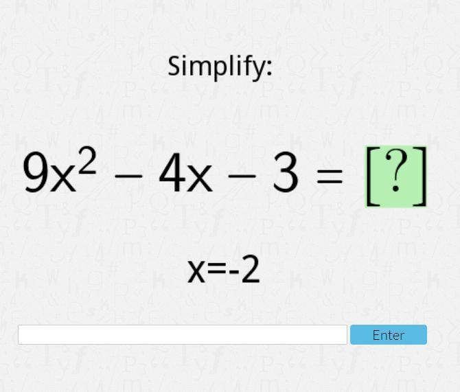 Simplify: 9x/2 - 4x - 3 = ?-example-1