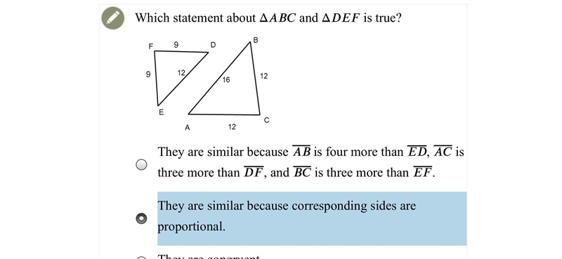 What is the correct answer and why?-example-1