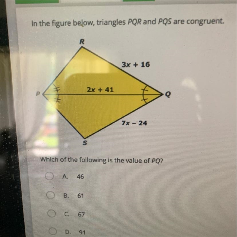 Which of the following is the value or PQ-example-1