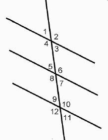 The diagram below shows several parking spots near the grocery store, formed with-example-1