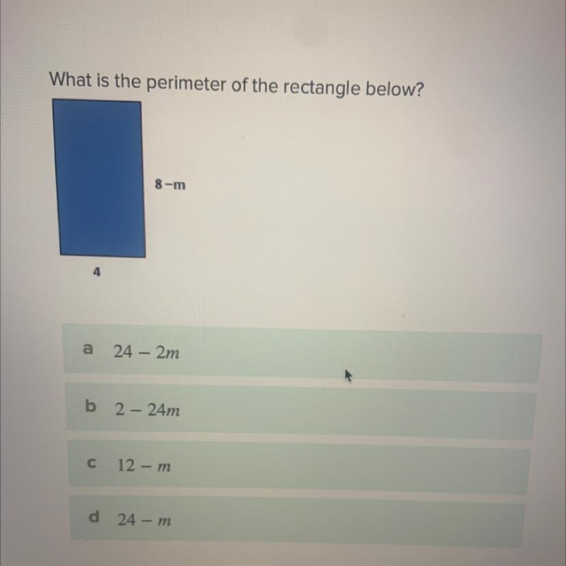 What is the perimeter of the rectangle below?-example-1