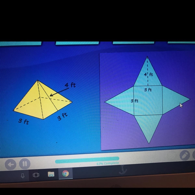 What is the surface area of this square pyramid-example-1