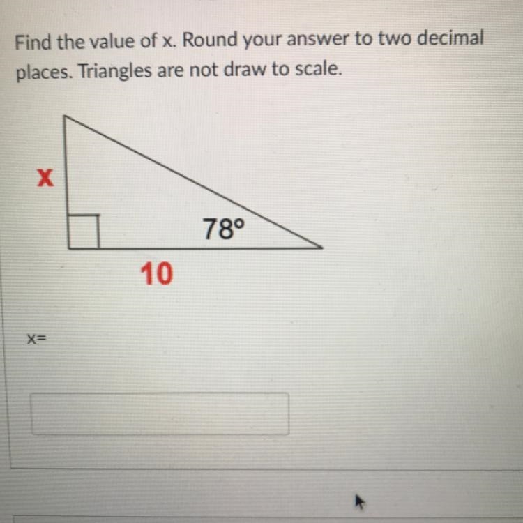 Please help me, I don’t know how to solve for x on this one-example-1