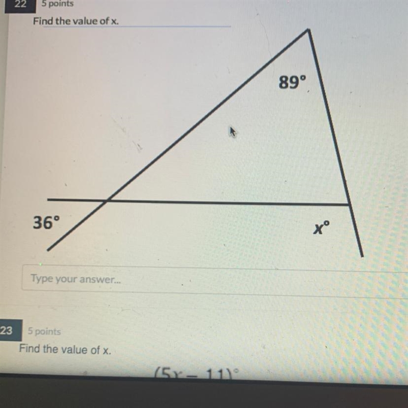 I dont get this find the value of x-example-1