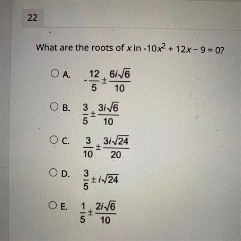 What are the roots for x?-example-1