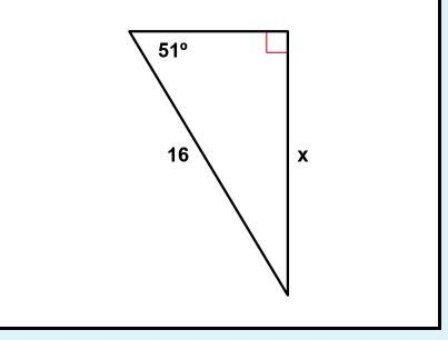 Find the missing side. Round your answer to the nearest tenth.-example-1