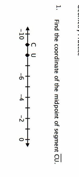 Find the coordinate of the midpoint of segment cu.​-example-1