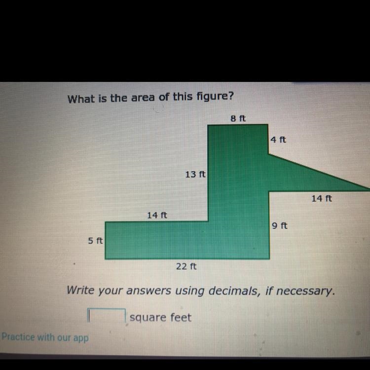 What is the area of this figure-example-1