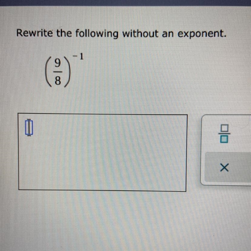 Rewrite the following without an exponent.-example-1