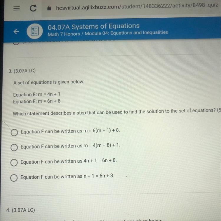 A set of equations is given below:-example-1