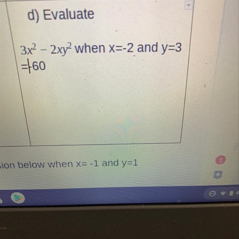 The answer is correct? If it’s wrong please explain me how to solve it :’)-example-1