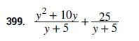 Add and Subtract Rational Expressions with a Common Denominator In the following exercises-example-1