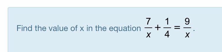 Please find the x, thank you!-example-1