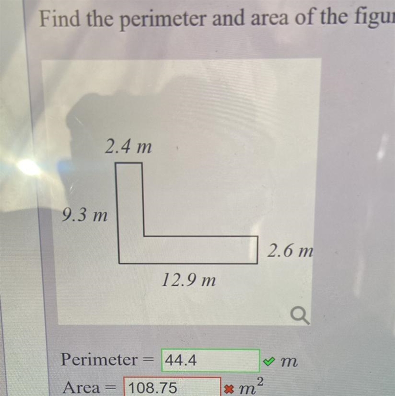 Help please I need to find the area I don’t know how thanks-example-1