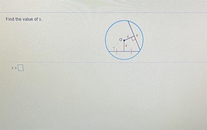 Find the value of X?-example-1