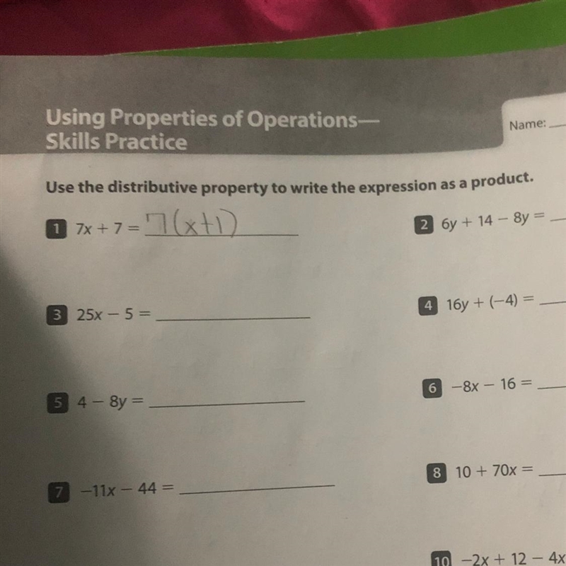 I DON’T NEED ANY ANSWERS. But does anyone know if I’m doing it right so far?-example-1