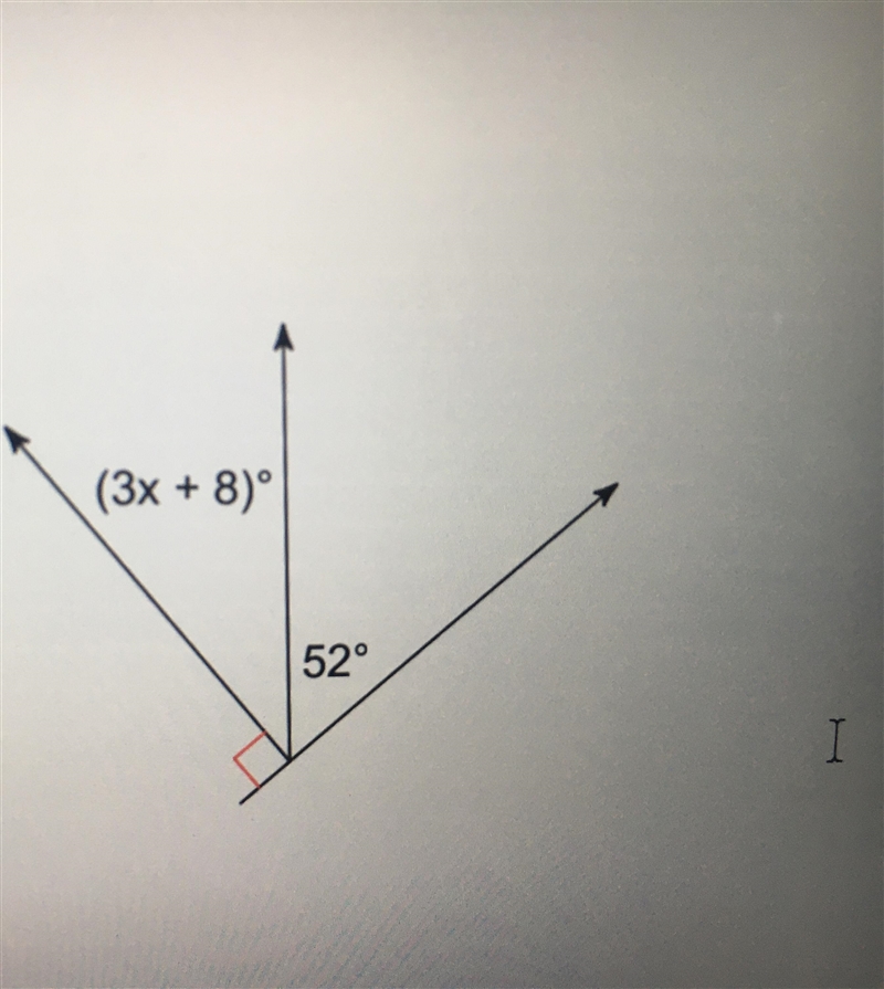 Find the value of x. I need help ANSWER is 10, but I need to show the equations and-example-1