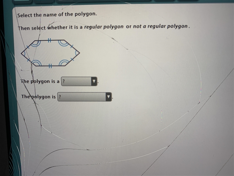 select the name of the polygon. then select whether it is a regular polygon or not-example-1