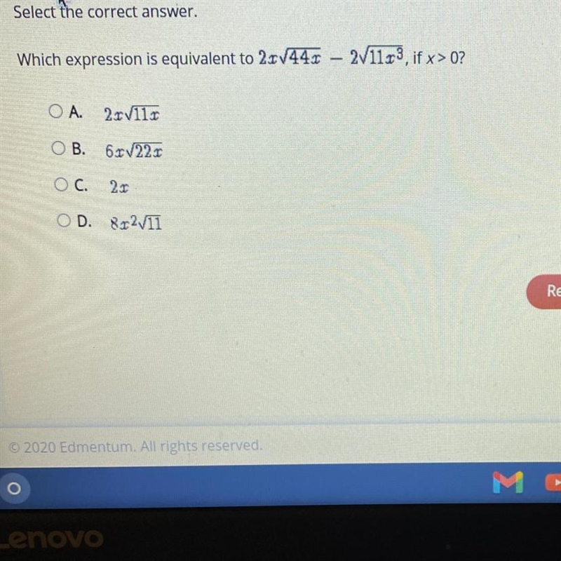 HELPP!!!! 100 points. Which expression is equivalent-example-1