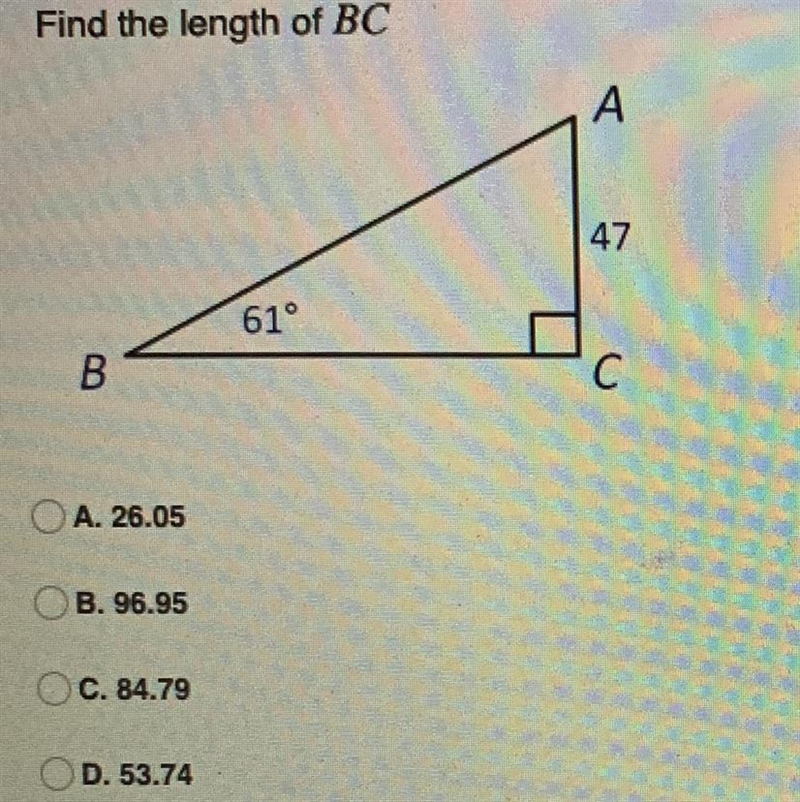 Find the length of BC-example-1