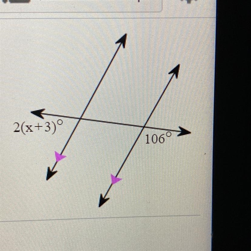 Find the value of x-example-1