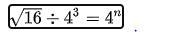 What is the value of n in the numerical sentence?-example-1