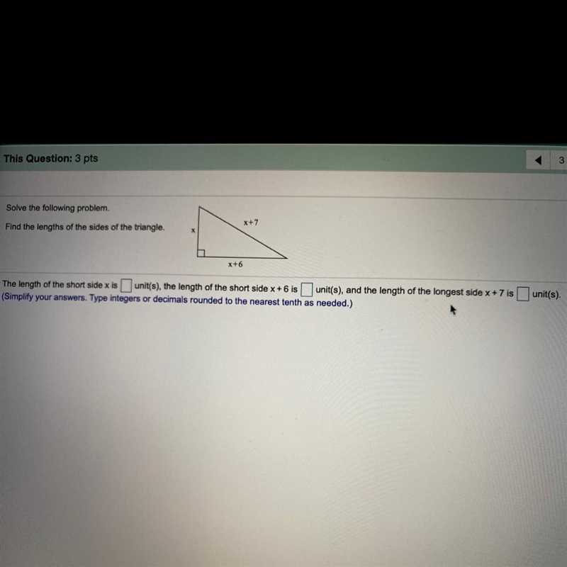 Plz help!! :( simplify answers & round to nearest tenth as needed-example-1