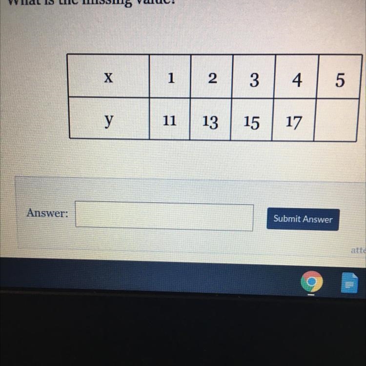 What is the missing value?-example-1