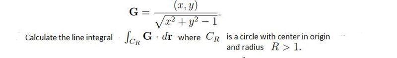 Multivariable calculus. Line integral-example-1