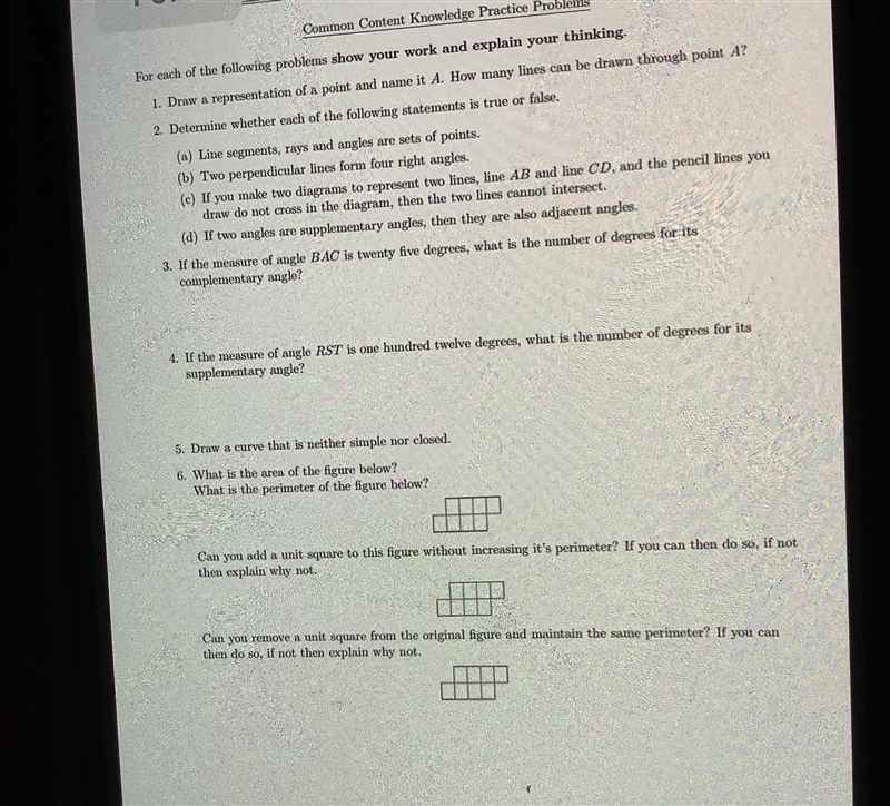 Question #6 please? The are and the perimeter-example-1