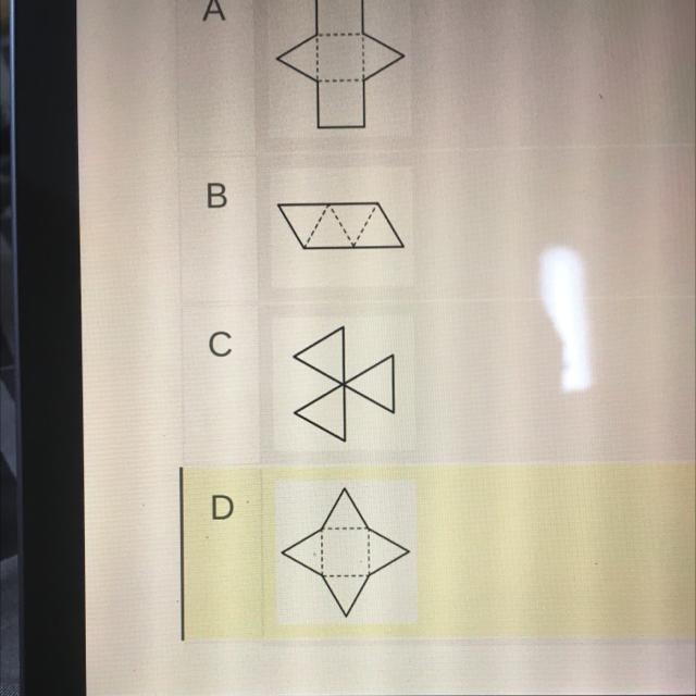 Which nets match Figure g shown below Select all that apply Need help-example-1