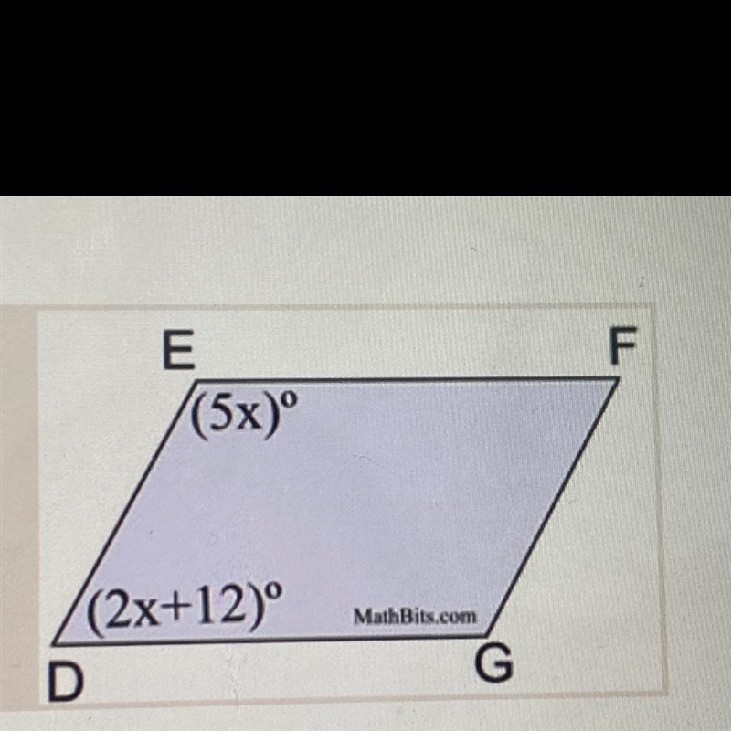 Find the value of x ?-example-1