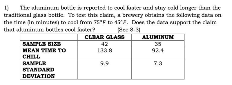 Statistics: Hypothesis Testing Please show null hypothesis, alternative hypothesis-example-1